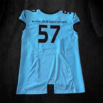 Custom made american football uniform