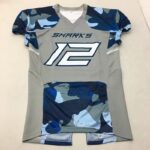 Custom Men American Football Uniforms Custom Sublimated Jersey Shorts