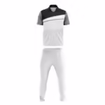 Wholesale Custom design cricket uniform set polyester digital sublimated cricket long pants and cricket jersey