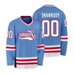 Custom Professional Quick Dry Youth Hockey Uniforms Competition Training Practice V Neck Red Ice Hockey Jersey